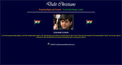 Desktop Screenshot of dalitchristians.com